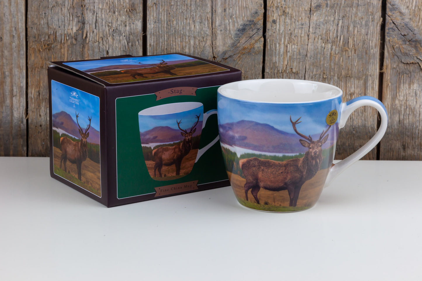 The Leonardo Collection Cappuccino Tasse Stag Hirsch