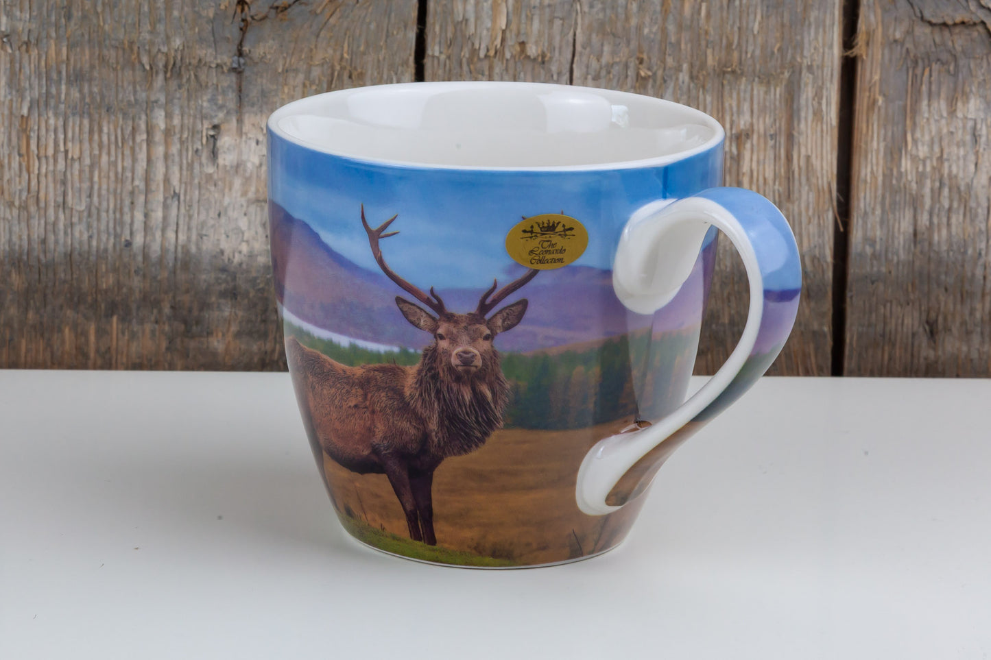 The Leonardo Collection Cappuccino Tasse Stag Hirsch