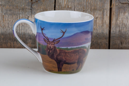 The Leonardo Collection Cappuccino Tasse Stag Hirsch