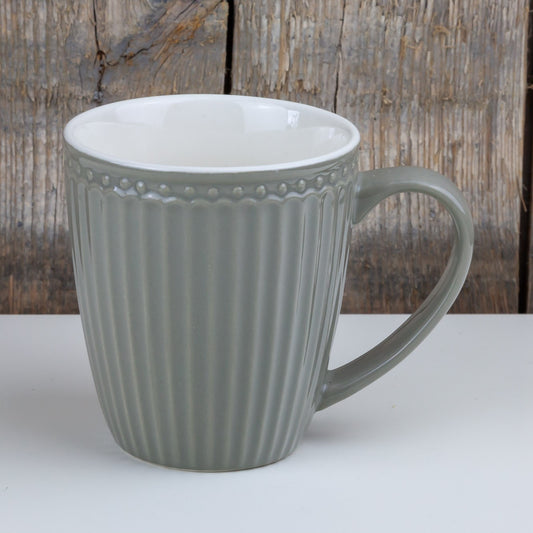 Greengate Mug Alice warm grey Everyday Becher