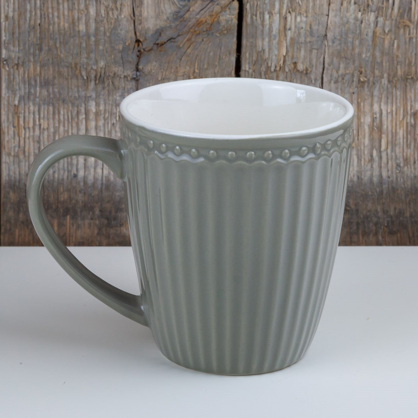 Greengate Mug Alice warm grey Everyday Becher