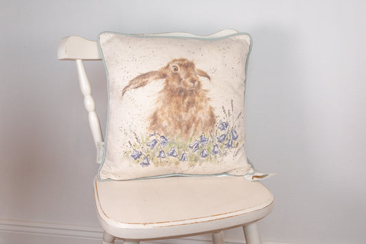 Wrendale Kissen Hase - 40 x 40 cm