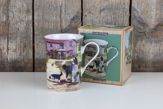 The Leonardo Collection Tasse Collie & Sheep