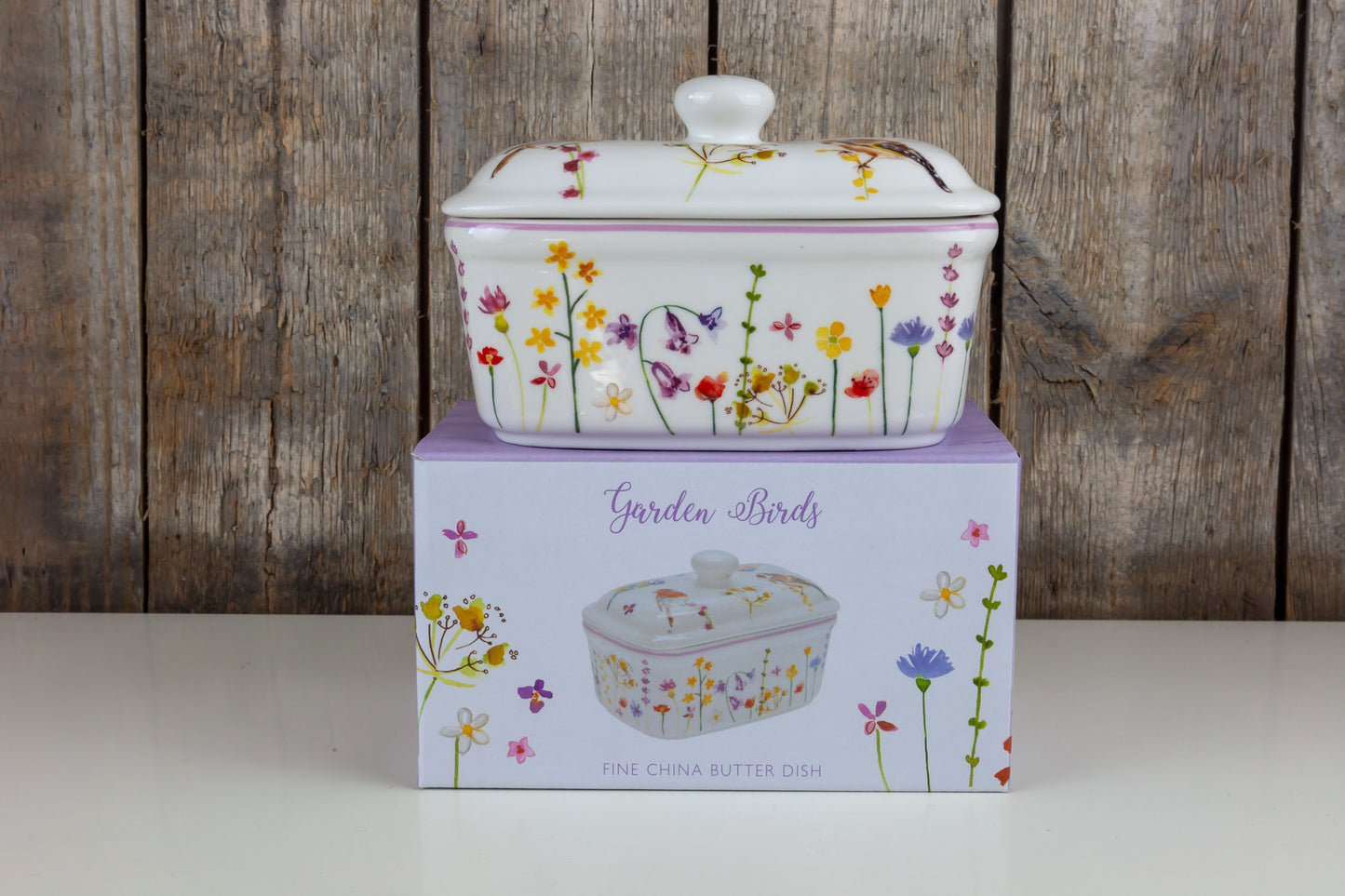 The Leonardo Collection - Butterdose - Garden Birds