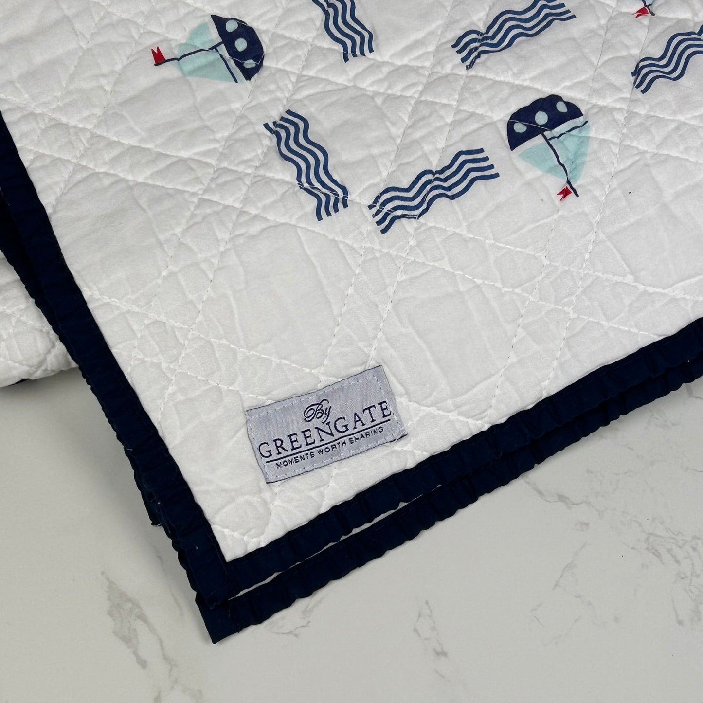 Greengate Kinder Quilt Noah 120 x 120 cm