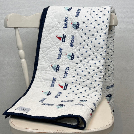 Greengate Kinder Quilt Noah 120 x 120 cm