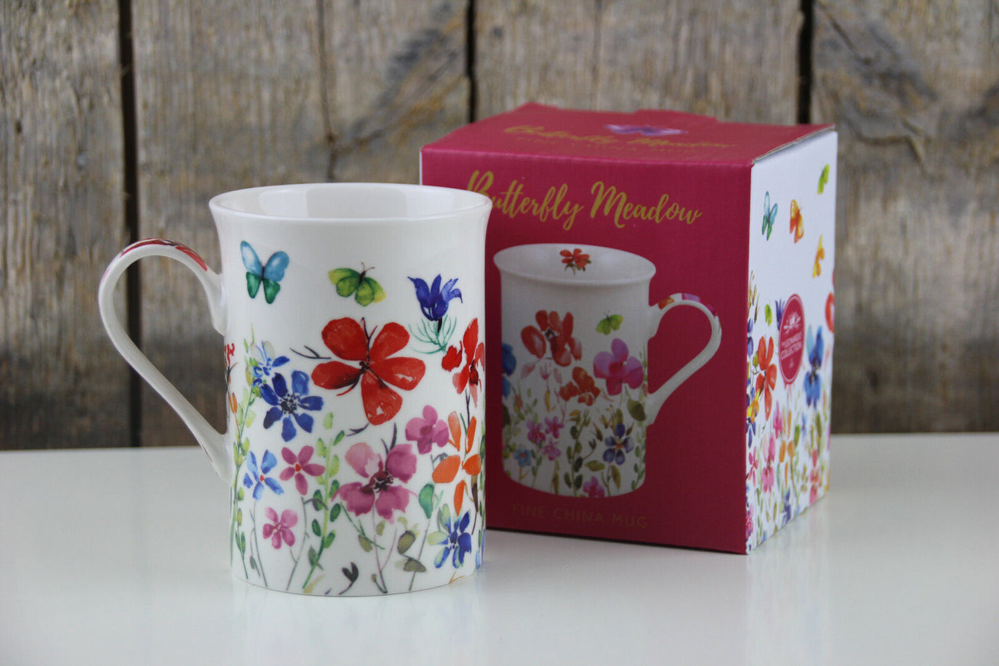 The Leonardo Collection Butterfly Meadow Tasse