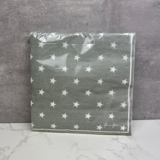 Greengate Servietten Star 20 Stück