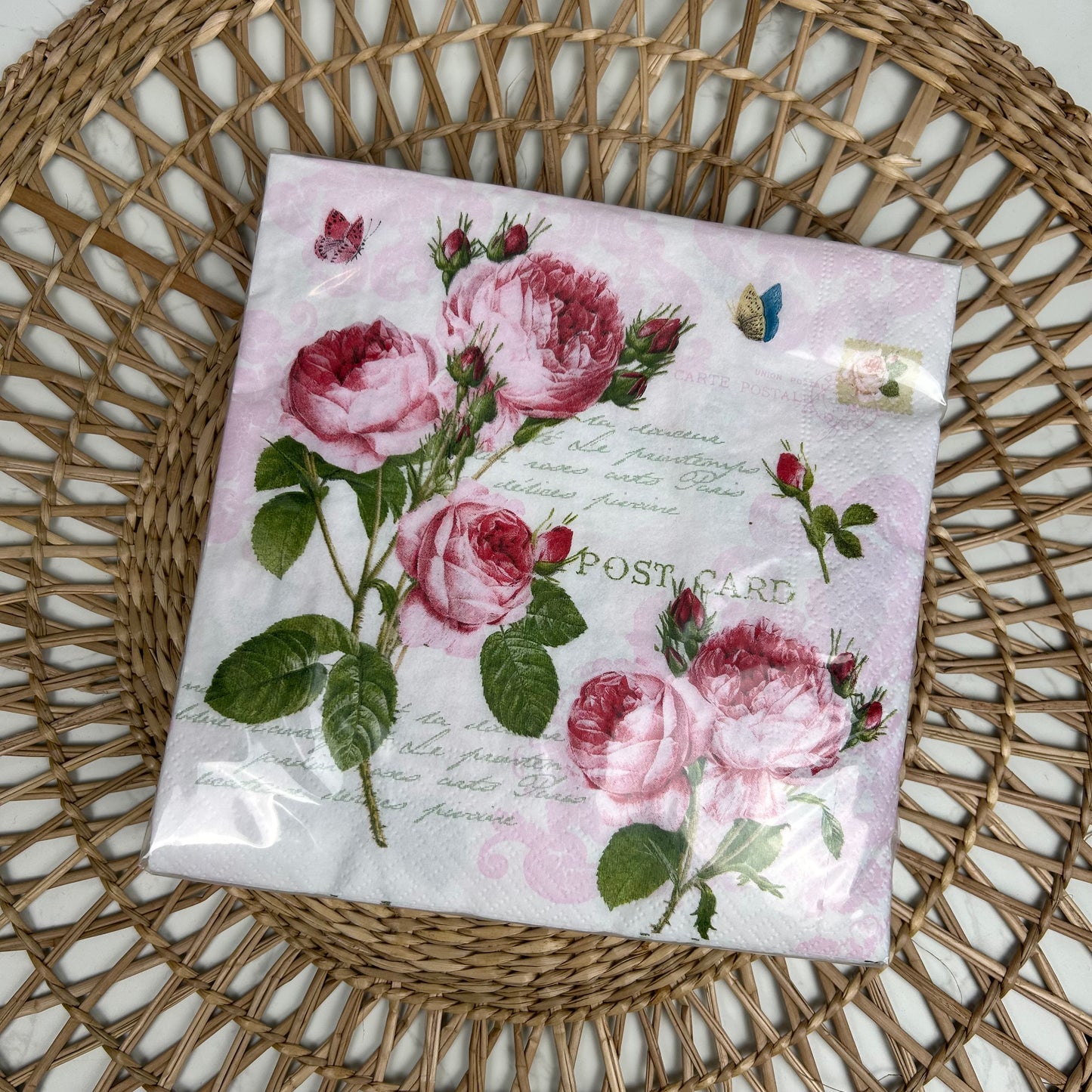 Easy Life Servietten Romantic Rose 20 Stück