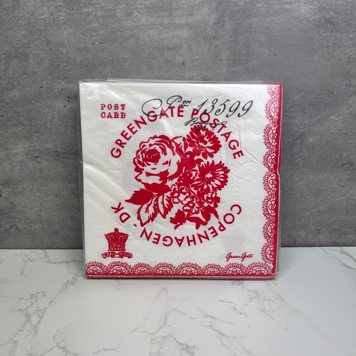 Greengate Servietten Fay red 20 Stück