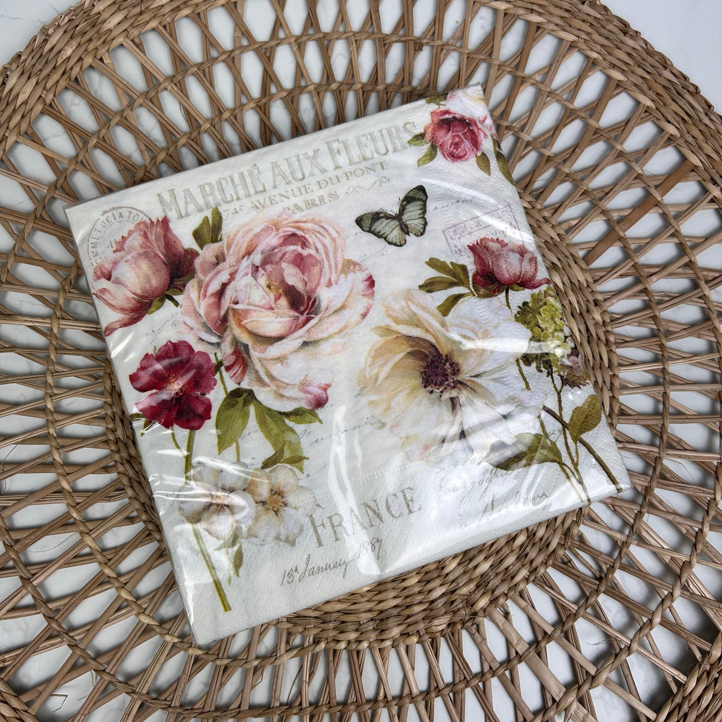 Easy Life Servietten Marche aux Fleurs 20 Stück