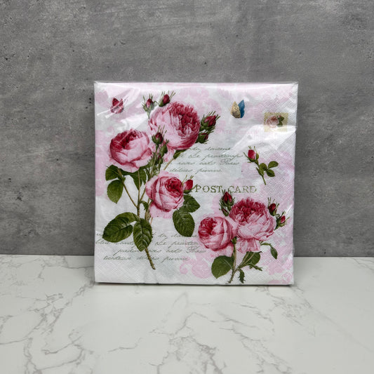 Easy Life Servietten Romantic Rose 20 Stück