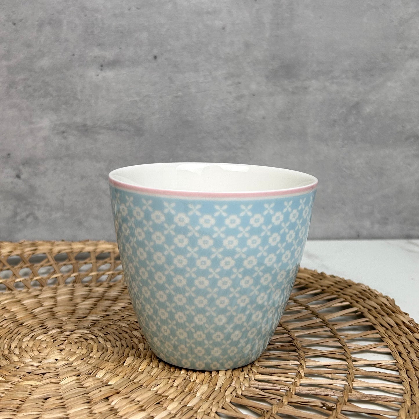 Greengate Latte Cup Helle Blue Becher