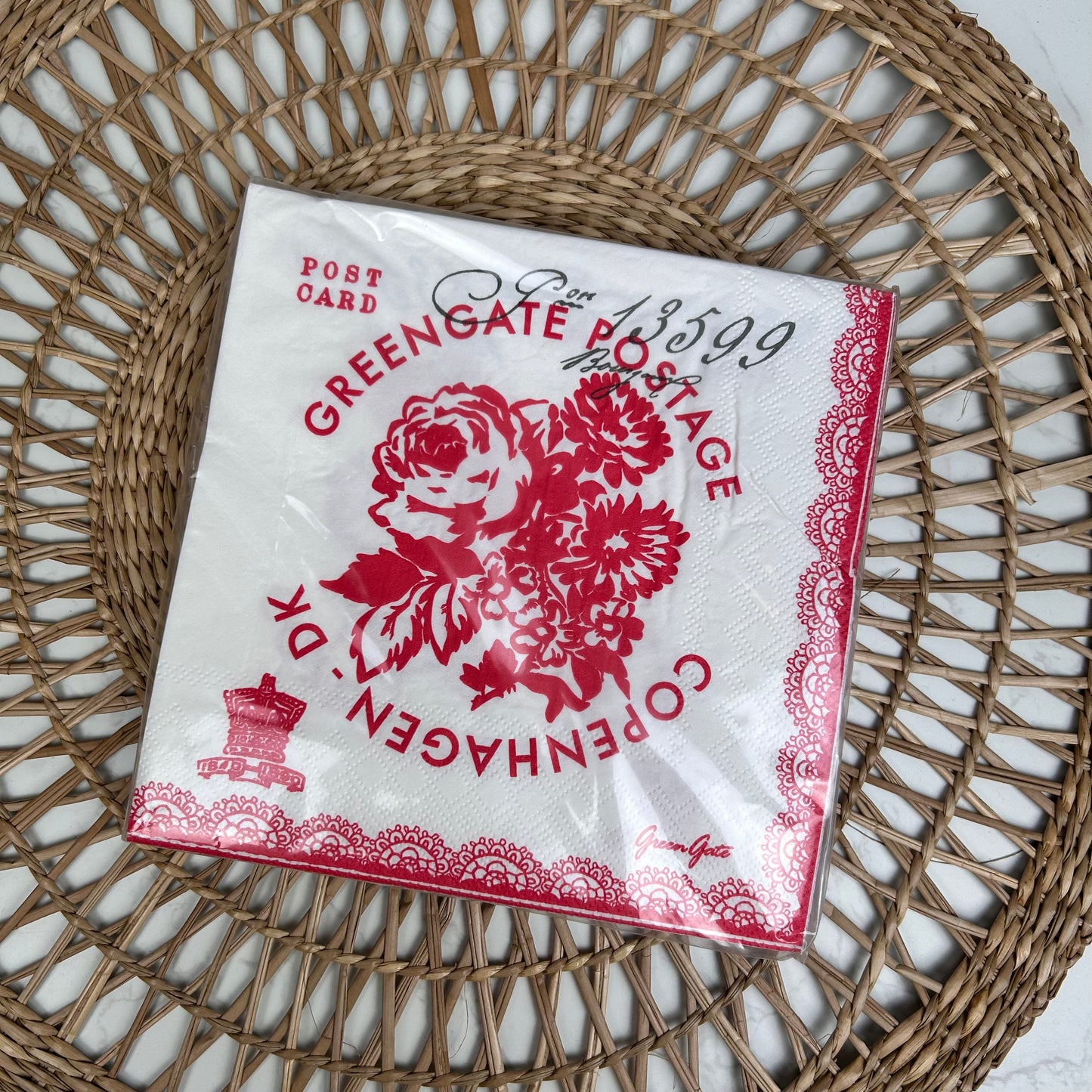 Greengate Servietten Fay red 20 Stück