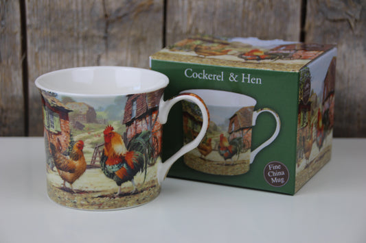 The Leonardo Collection kleine Tasse Cockerel & Hen