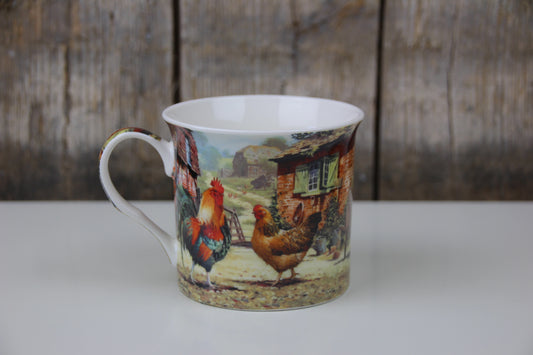 The Leonardo Collection kleine Tasse Cockerel & Hen