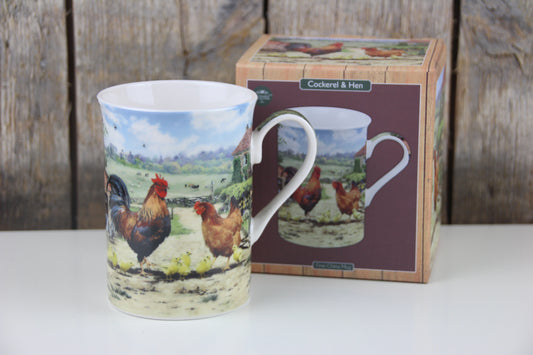 The Leonardo Collection Tasse Cockerel & Hen