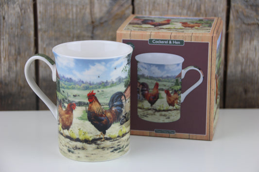 The Leonardo Collection Tasse Cockerel & Hen