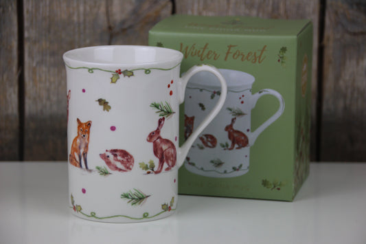 The Leonardo Collection Tasse Winter Forest