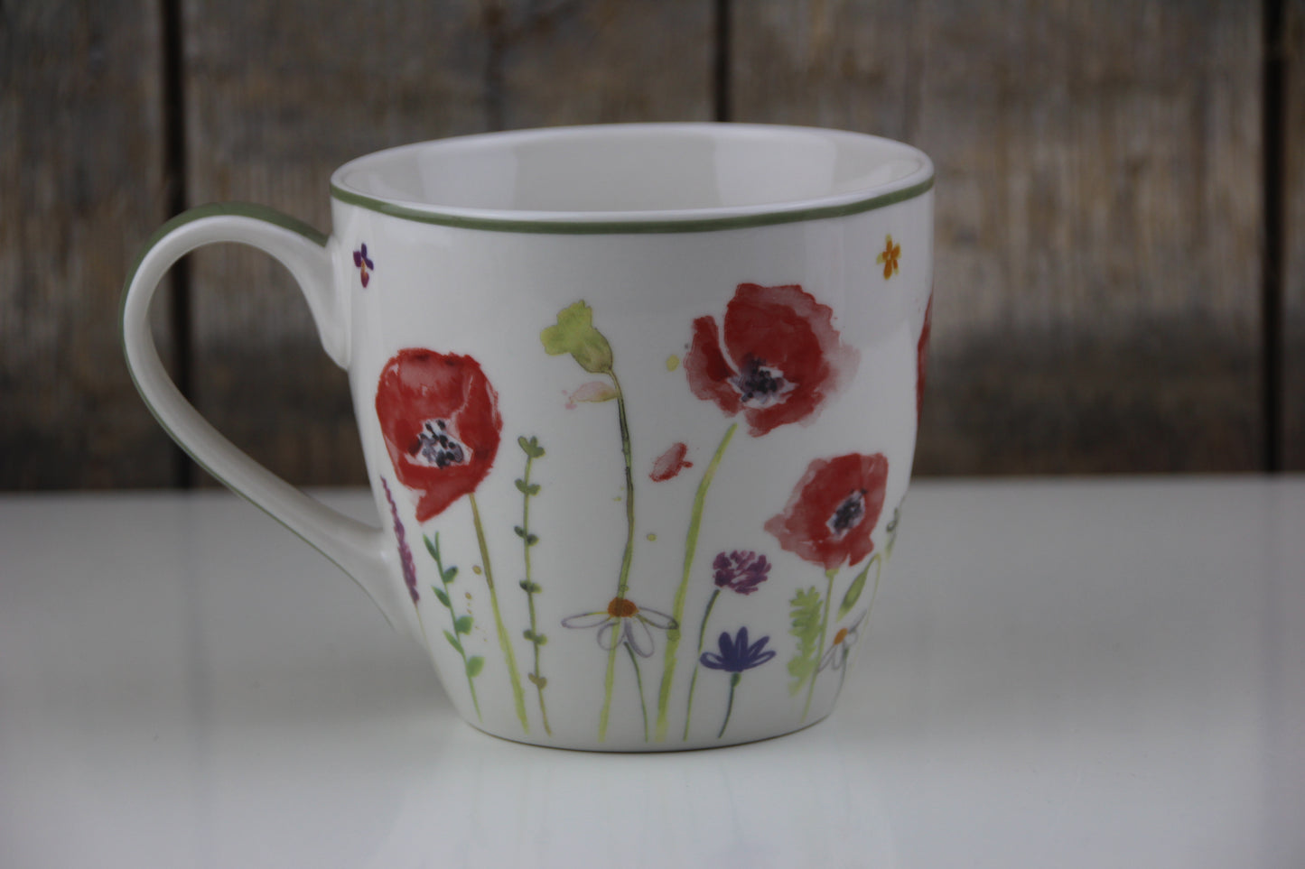 The Leonardo Collection Poppy Field Cappuccino Tasse