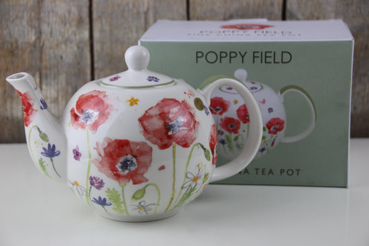 The Leonardo Collection Poppy Field Teekanne