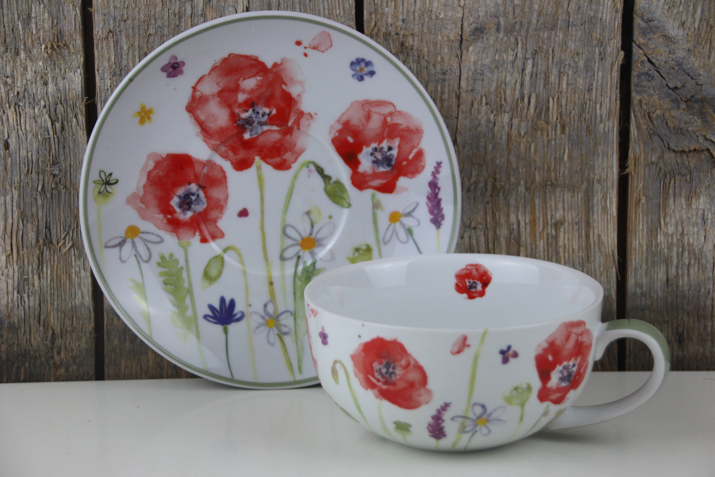 The Leonardo Collection Poppy Field Tea for one