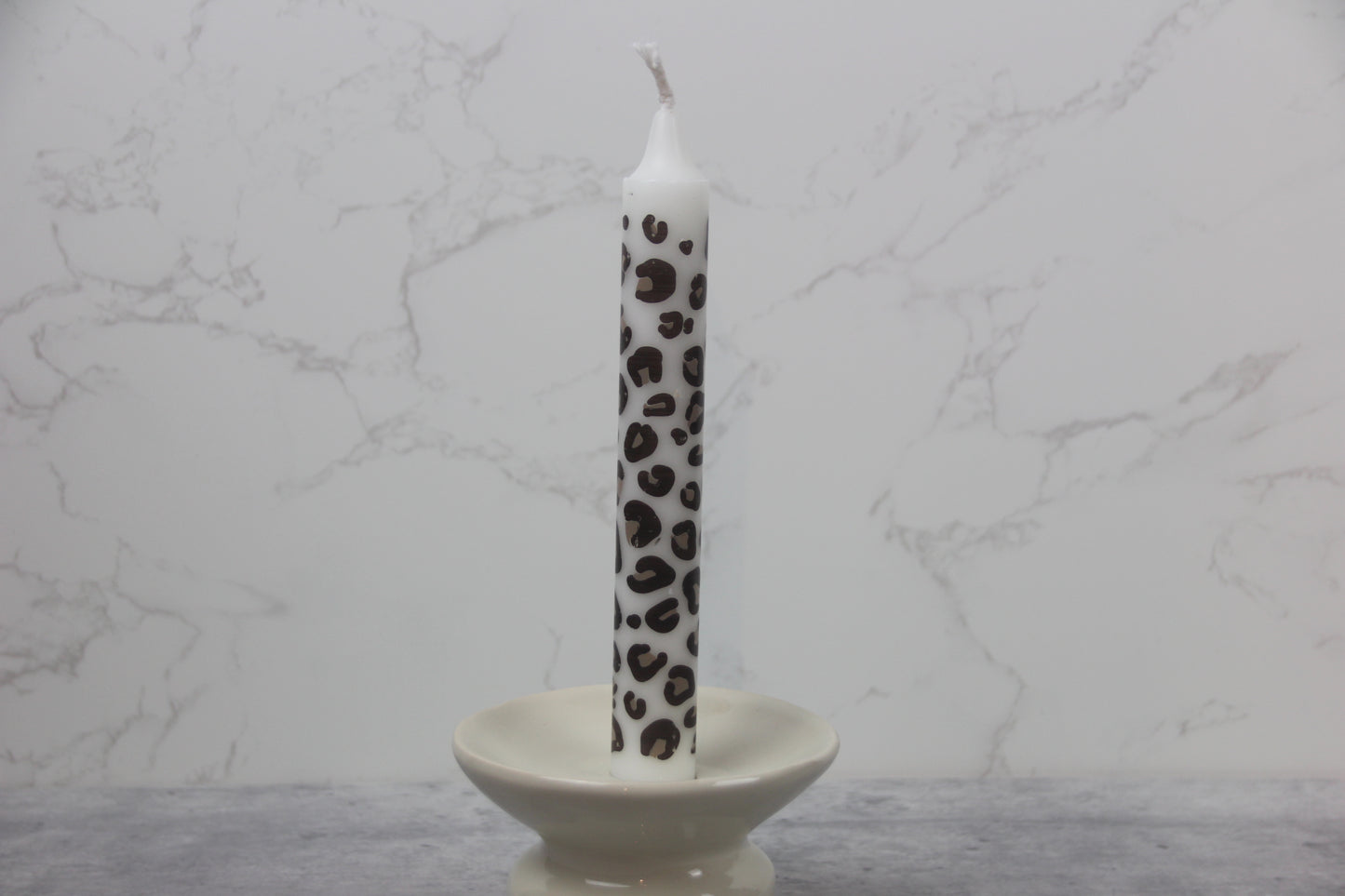 Rustik Lys 4er Set Kerzen - Leopard by Kimmi