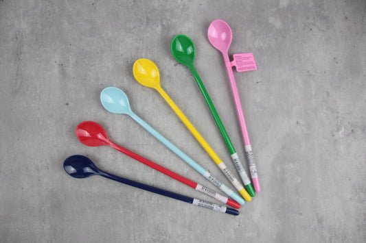 RICE DK Latte Löffel 6 Stück Uni Colors