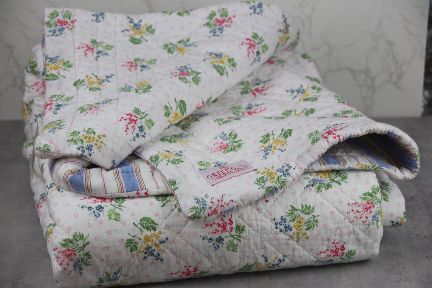 Greengate Quilt Mira Tagesdecke 140 x 220 cm